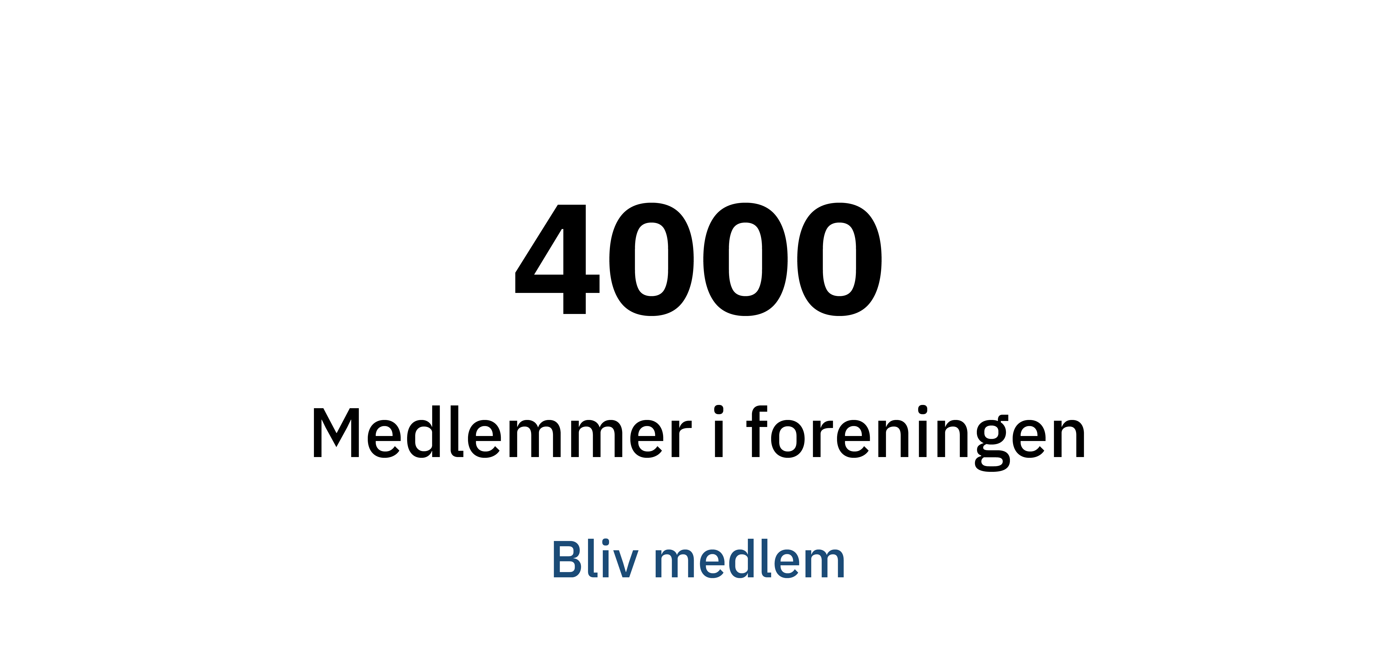 KU Studenteridræt 4000 Medlemmer i foreningen