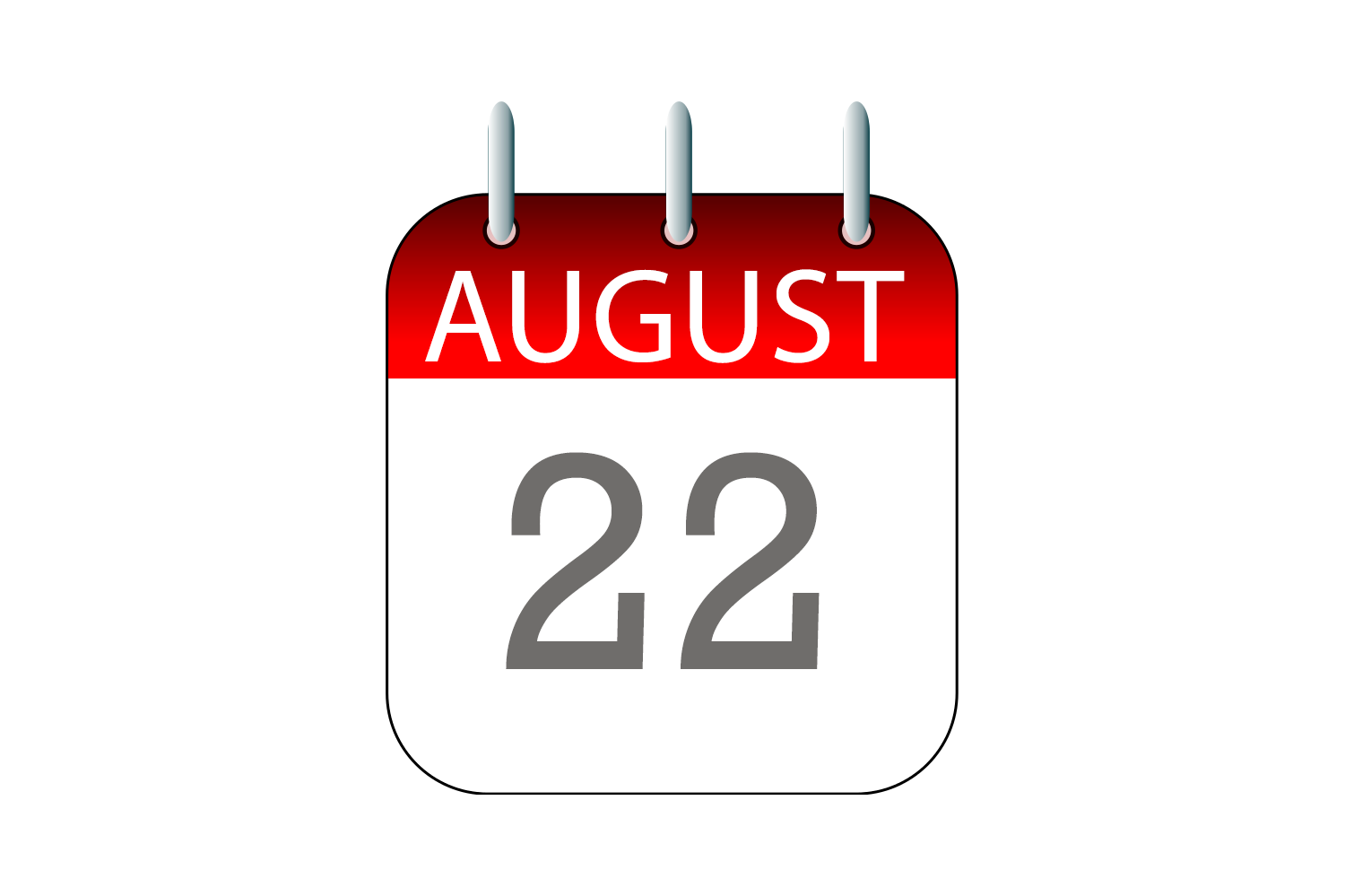 22 august