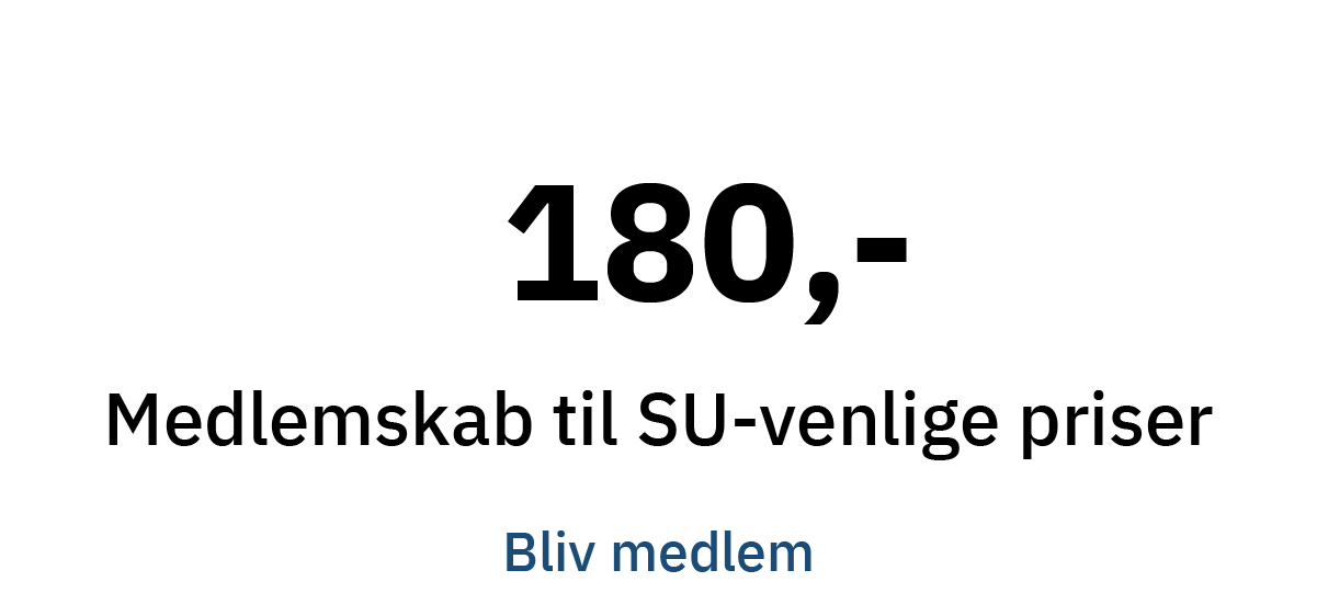 KU Studenteridræt Medlemskab til en SU-venlig pris